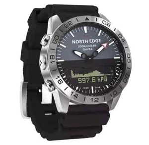 Digital Military Wristwatch Compass Altimeter Barometer Black / 10 Day Delivery - Picture 1 of 4