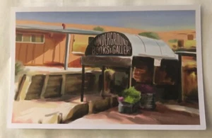 Underground Books & Art Gallery Coober Pedy, South Australia. Postcard (D2) - Picture 1 of 2
