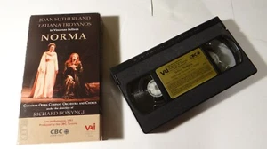 Norma 1998 Classical Opera - Tatiana Troyanos Joan Sutherland VHS Movie - EX HTF - Imagen 1 de 5