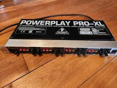 BEHRINGER POWERPLAY PRO-Xl  HA4700 Power On - Image 1 of 4