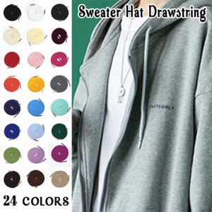 1pcs 140cm Sweater Hat Drawstring Metal Head Hollow Flat Belt Rope Pants Rope - Picture 1 of 36
