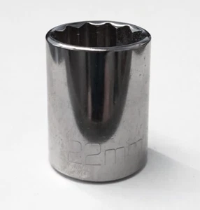 Kobalt 22522 22mm Socket 12-Point 1/2" Drive USA - Picture 1 of 1