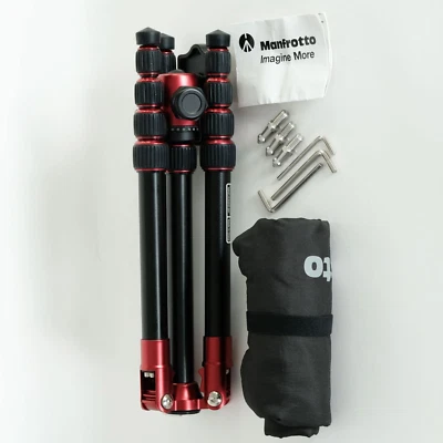 Manfrotto Element Aluminum Camera Tripod Ball Head Red - MKELES5RD-BH - Image 1 of 4