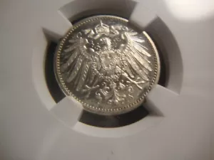 1910 A NGC PF PR 65 CAMEO GERMAN Germany Silver Mark SLABZ - Picture 1 of 4