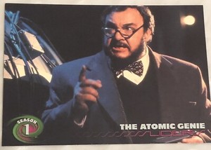 Sliders Trading Card Vintage 1997 #13 Atomic Genie John Rhys Davies