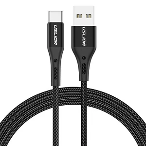 Fast Charging USB C Cable 3A Phone Charger Data Micro USB Type C Cable Universal - Picture 1 of 20