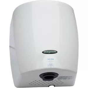Secador de manos azul claro blanco - Imagen 1 de 2