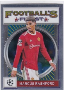 2021-22 Topps Finest Flashbacks UEFA #82  Marcus Rashford Manchester United - Picture 1 of 1