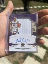 NBA Rookie Card Robert Woodard II Car/Patch Sandwiches 