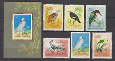 Vietnam 275-280+ Block 8 ( ) Animals Bird Seidenreiher 1963