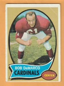 Bob DeMarco Cardenales de San Luis 1970 Topps #48 Dayton Flyers arrugado 11 W - Imagen 1 de 2