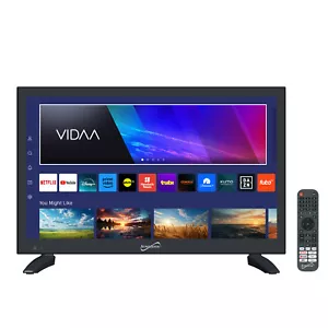 Supersonic 19" VIDAA ACDC Compatible LED Smart TV with Built-In WiFi SC-1920VTV - Picture 1 of 10