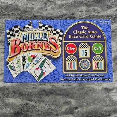 Mille Bornes The Classic Auto Race Card Game Collector's Edition 2003 NOP 1034 - Image 1 of 4