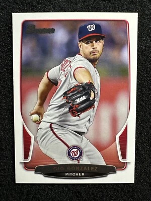 GIO GONZALEZ #38 2013 Bowman QTY Washington Nationals - Изображение 1 из 2