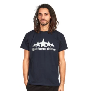Fünf Sterne Deluxe - Logo T-Shirt Navy / Silver - Bild 1 von 4
