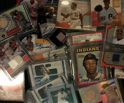 10+ Hits MLB Auto & Game Usado Reliquia SOLO Lote de Tarjetas Garantizado GU RC HOF Star RPA Foto 1 de 4