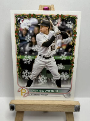 JACK SUWINSKI 2022 Topps Holiday Rookie RC #HW103 Pittsburgh Pirates - Image 1 of 4