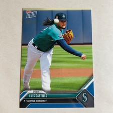 2023 MLB Topps NOW Road To Opening Day Luis Castillo OD-135 30/49 blue