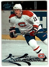 1997-98 Pacific Paramount Emerald Green Saku Koivu #95 Montreal Canadiens