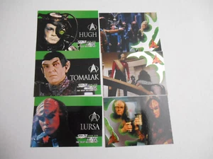 Star Trek TNG Próxima Generación Temporada 7 Inserto en Relieve Juego de Tarjetas de Persecución S37-S42 - Imagen 1 de 4
