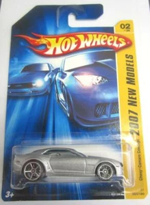 HOT WHEELS NEW MODELS 2007 CHEVY CAMARO CONCEPT CAR ZAMAC COLLECTORS PROTECTO PK - Picture 1 of 8