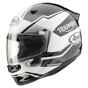 Casco Moto Integrale Triumph by Arai Quantic White/Black Lucido MHMS24000 - Picture 1 of 7
