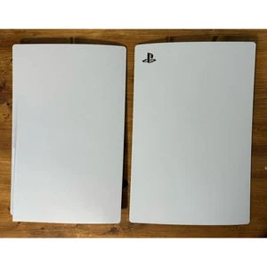 NEU OEM PlayStation 5 Konsole Cover PS5 Faceplate Disc Edition Weiß - Bild 1 von 3