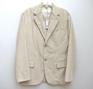 Chaqueta Blazer Deportiva Hombre Theory Beige Pana Forrada Talla 40 con Etiquetas - Imagen 1 de 15