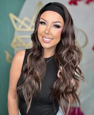 Chelsey Smith Crowns Wig Chelsey Smith Cosmetics Wig Americano Headband Wig NWT - Image 1 of 4