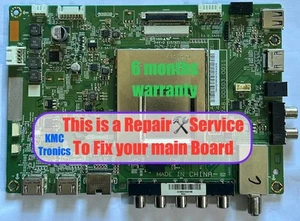 Repair Service to fix Vizio D650I-B2 755.00S01.0001 791.00S10.0001 LWZARPAR Main - Picture 1 of 1