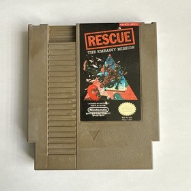 Rescue The Embassy Mission - Nintendo NES Cartridge Only - Tested