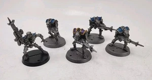 Warhammer 40K Necron Warriors / Raiders Squad 2da Edición Miniaturas de Metal x5 - Imagen 1 de 13