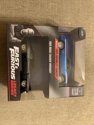 Fast & Furious Legacy Series 1969 Camaro & 1968 Dodge Charger Widebody Jada 1:32 - Image 1 of 4