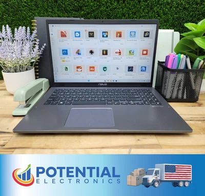 Asus VivoBook 15,6 «FHD i7-8565U 1,80 ГГц 24GB 256GB SSD GeForce MX250 выиграть 11 P ~ - Изображение 1 из 4