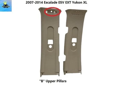 22802189 22802190 07-14 Escalade ESV EXT Avalanche derecha izquierda B pilares superiores Foto 1 de 4