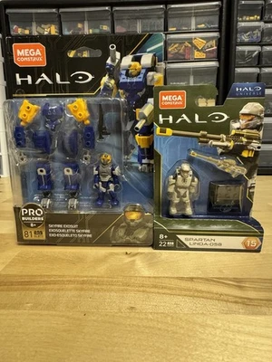 Mega Construx Halo Pro Builders Skyfire Exosuit And Spartan Linda NIB - Image 1 of 2