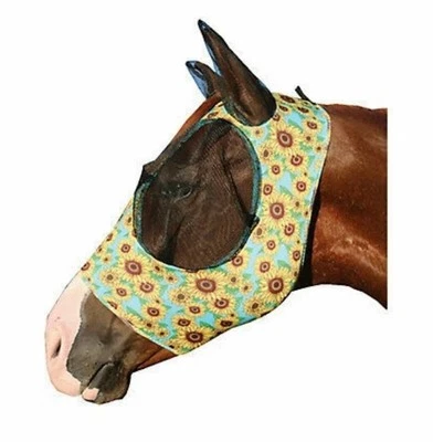 Professionals Choice Lycra Fly Mask Sunflower, Size - Pony (NEW) - Image 1 of 2