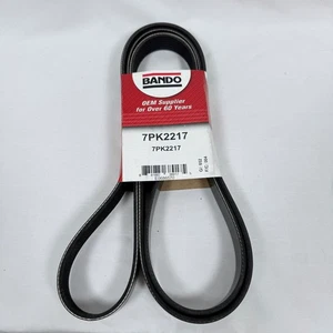 BANDO 7PK2217 Serpentine Belt Rib Ace Automotive Drive Belt OEM Quality - Picture 1 of 7