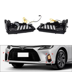 Daytime Running Lights Turn Signal Light For Toyota Yaris Ativ Vios 2022-2023 - Picture 1 of 15