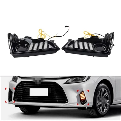 Daytime Running Lights Turn Signal Light For Toyota Yaris Ativ Vios 2022-2023 - Image 1 of 4