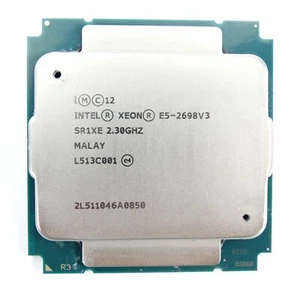 Intel Xeon E5-2698V3 CPU 16-Core 32-T 40M 2.3GHz SR1XE 135W LGA2011-3 Processor - Picture 1 of 1