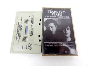 Tears For Fears Songs From The Big Chair Music Cassette Tape Polygram 1985 0518 - Imagen 1 de 3