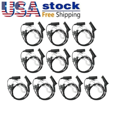 10x Earpiece Headset For DP3400 DP3600 DP4400 DP4600 DP4800 DP4801 DP4401 Radio - Image 1 of 4