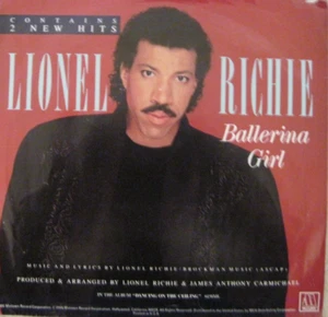 45-rpm-Motown / Lionel Ritchie / Ballerina Girl / Deep Riveer Woman / 1986 / VG - Picture 1 of 4