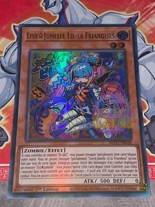 Carte YU GI OH LIVE JUMELLE LIL-LA FRIANDISES BLVO-FR028 - Picture 1 of 1