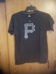 Pittsburgh Pirates Majestic Triple Peak T-Shirt Medium - Bild 1 von 2