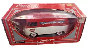 1966 Combi Coca Cola Volks Wagon Die Cast 1:19 Scale Replica By Solido - Picture 1 of 21