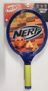 NERF Schaumstoff Tennis Set für Kinder 2 Spieler Kinder Set + Ball.  Spielzeug. Alter 6+. - Bild 1 von 2