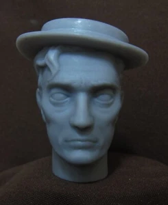 BUSTER KEATON 3D-DRUCK HARZ UNBEMALT KOPF SKULPTUR Actionfiguren Maßstab 1/6 - Bild 1 von 4