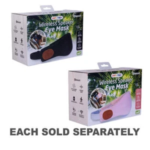 Wireless Rechargeable Speaker Eye Mask Made from High Quality Soft Material - Picture 1 of 3